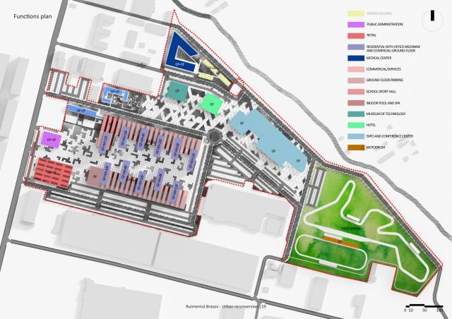Primăria Braşov vrea să schimbe şi proiectul Parcului Rulmentul