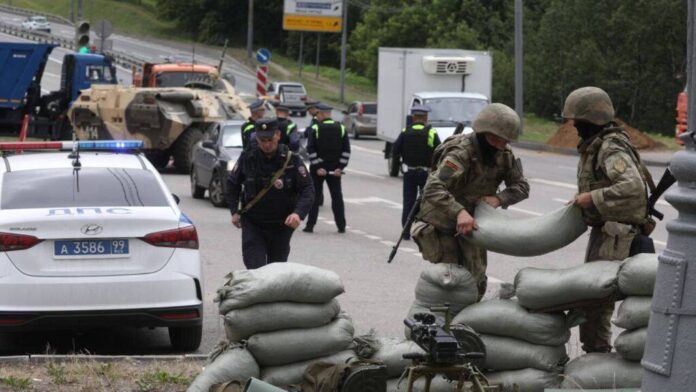 Forțele Kremlinului se pregătesc de un eventual asalt al lui Prigojin asupra capitalei - Foto: UnitedMedia24/ Telegram