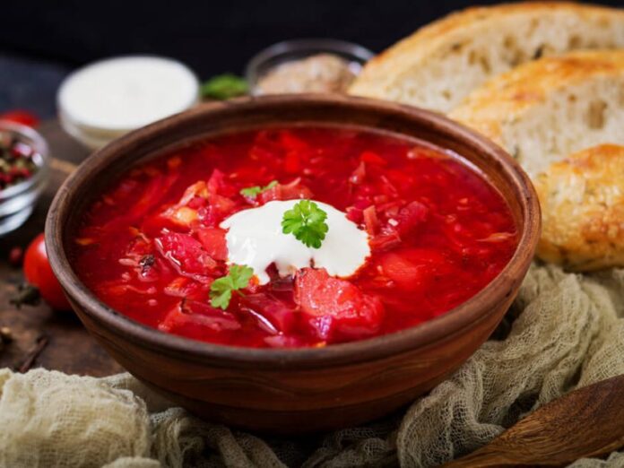 Borş de sfeclă roşie
