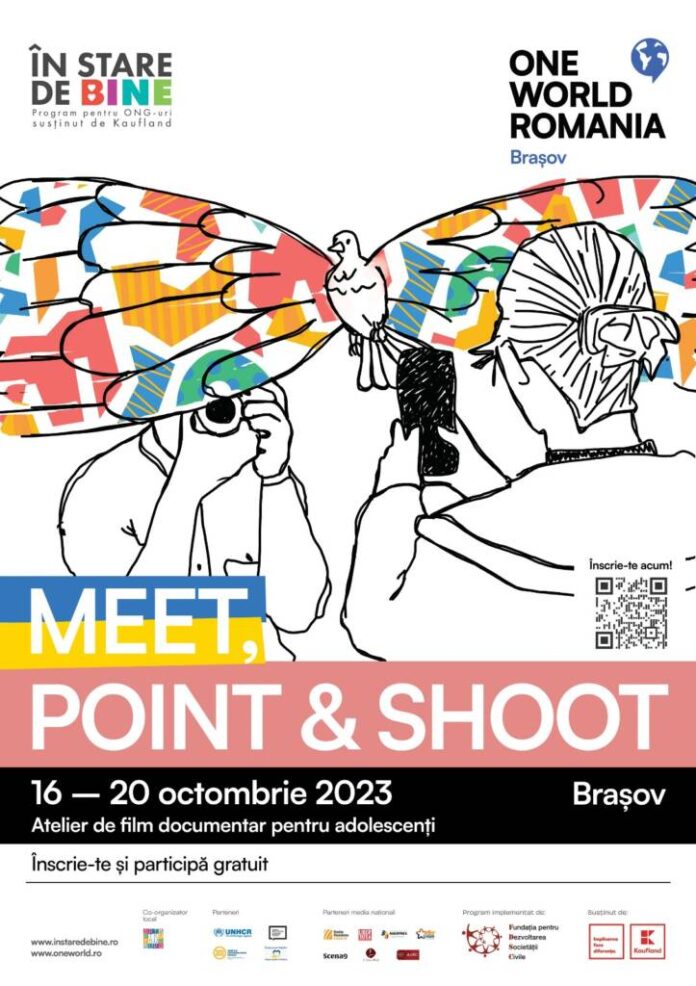 Atelier de film documentar pentru liceeni. One World Romania la Brașov