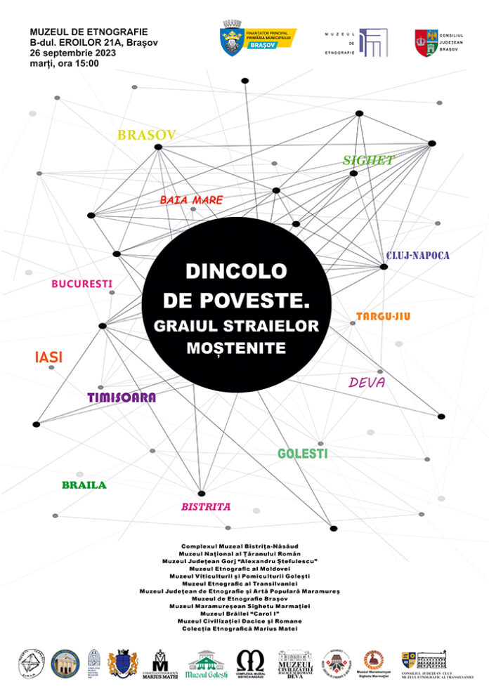 Expoziția „Dincolo de poveste. Graiul straielor moștenite”, la Muzeul de Etnografie Brașov