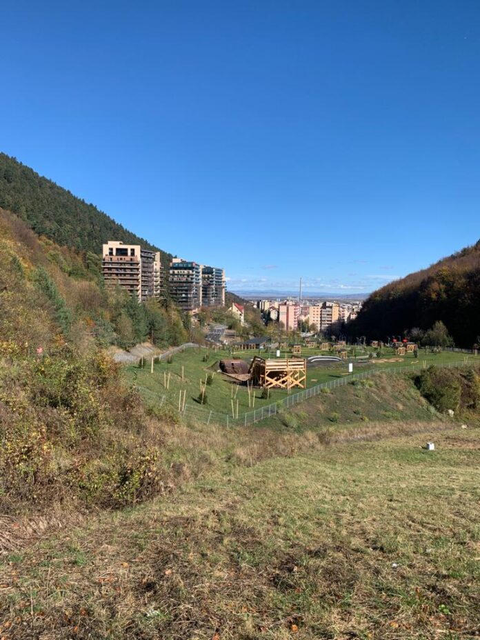 Zona La Iepure a fost reamenajată de Primăria Brașov