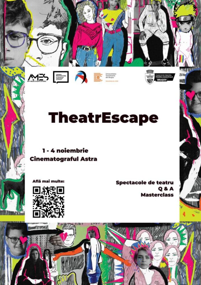 Festivalul TheatrEscape, dedicat tinerilor, la Cinematograful Astra din Brașov