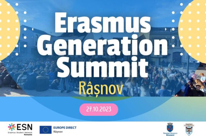 Peste 800 de studenți din Europa, la Erasmus Generation Summit, în Râșnov