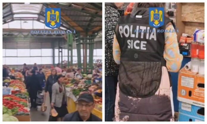 Razii ale poliției în piețele din Brașov