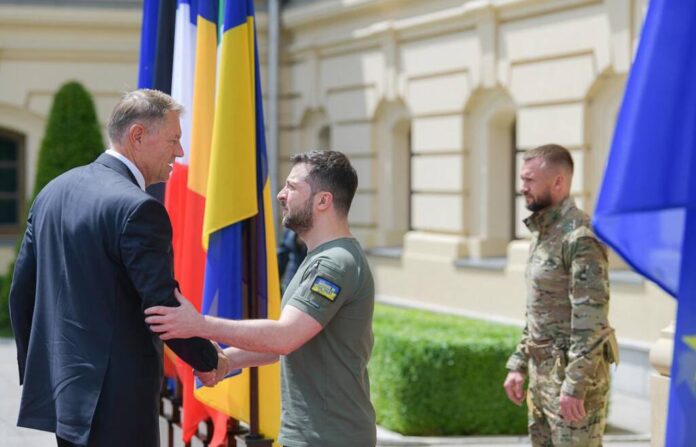 Președintele Ucrainei, Volodimir Zelenski, a ajuns în România
