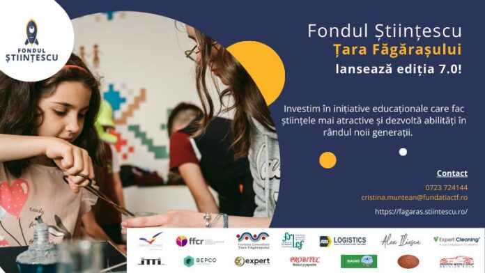 Finanțare, sprijin, suport: Fundația Comunitară Țara Făgărașului a lansat ediția 7.0. a Fondului Științescu
