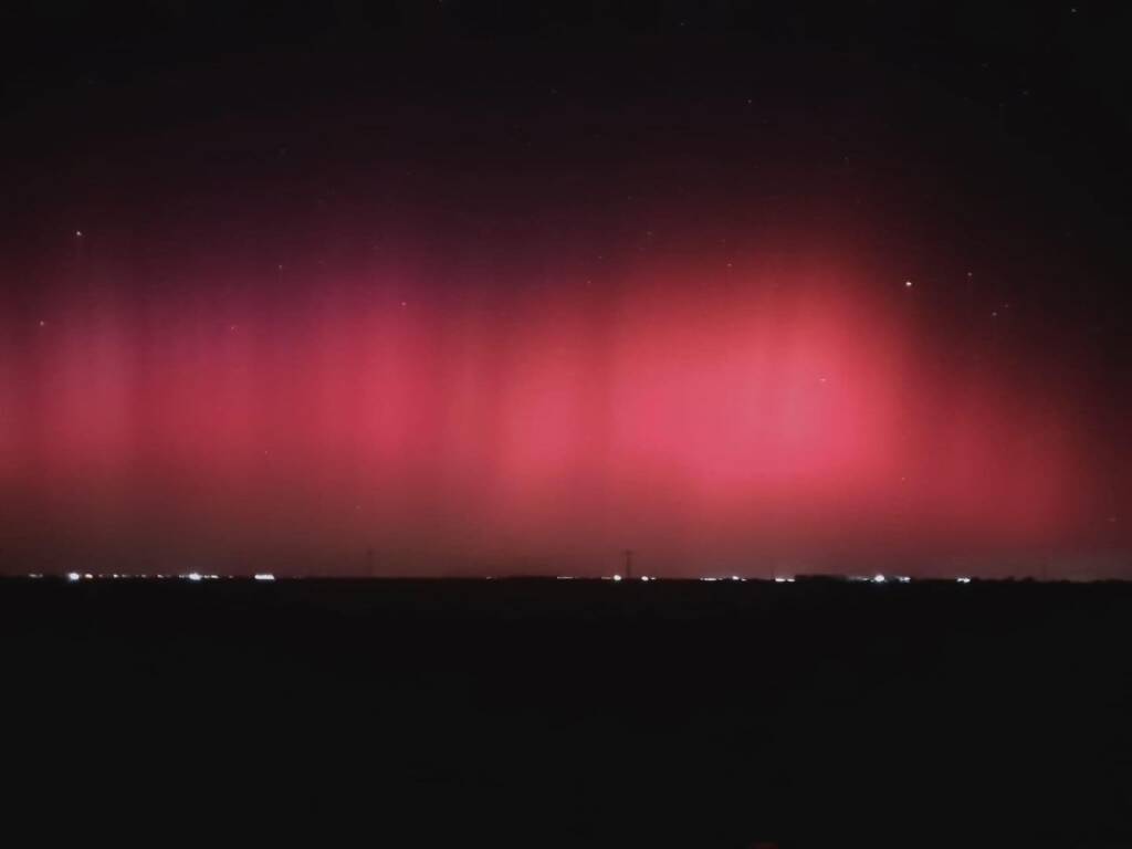 FOTO: Auroră boreală în mai multe zone din România