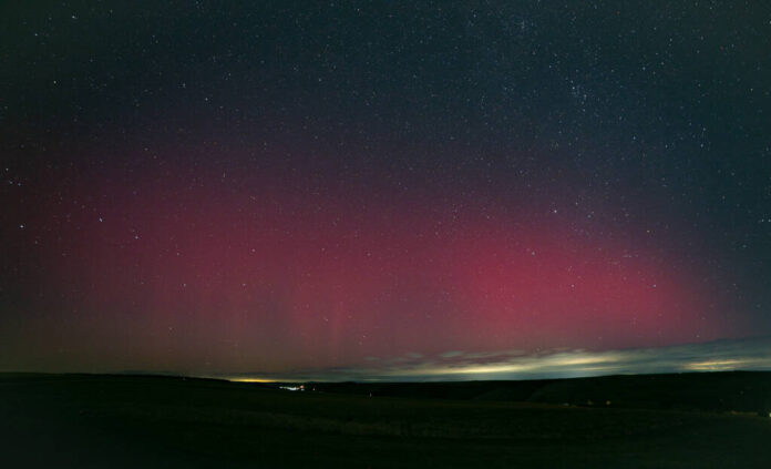 FOTO: Auroră boreală în mai multe zone din România