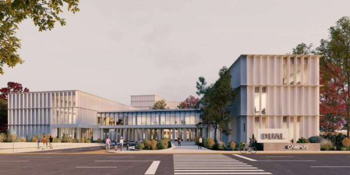 Proiectul Campus pentru învățământ dual Brașov, într-o fază destul de avansată. Primarul Allen Coliban: 