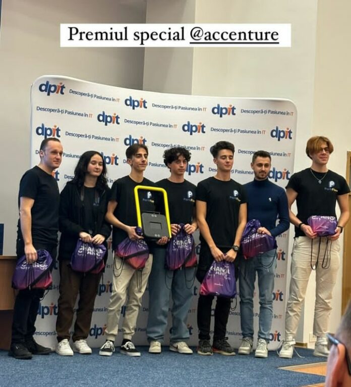 Elevi de la Colegiul Naţional de Informatică „Grigore Moisil” din Braşov, premiați la Cluj Napoca, la Gala „Descoperă-ți Pasiunea în IT”