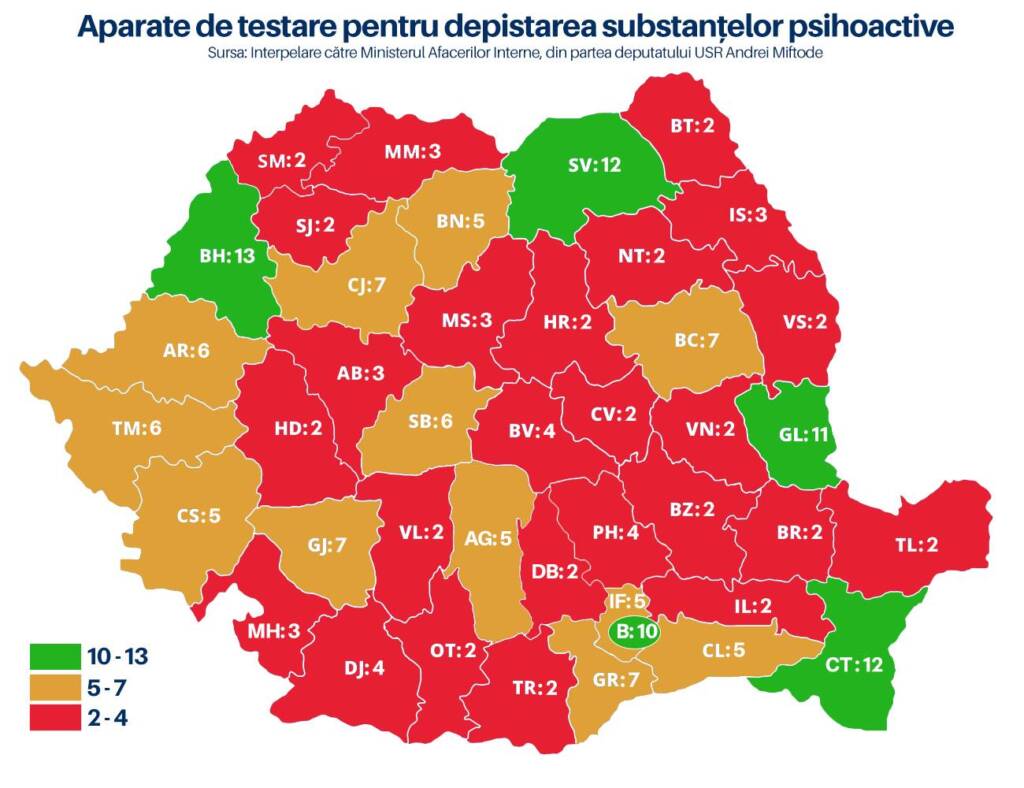 În România sunt milioane de consumatori de droguri și totuși Ministerul de Interne tratează superficial fenomenul, iar șoferii sunt ‘testați’ la ochi