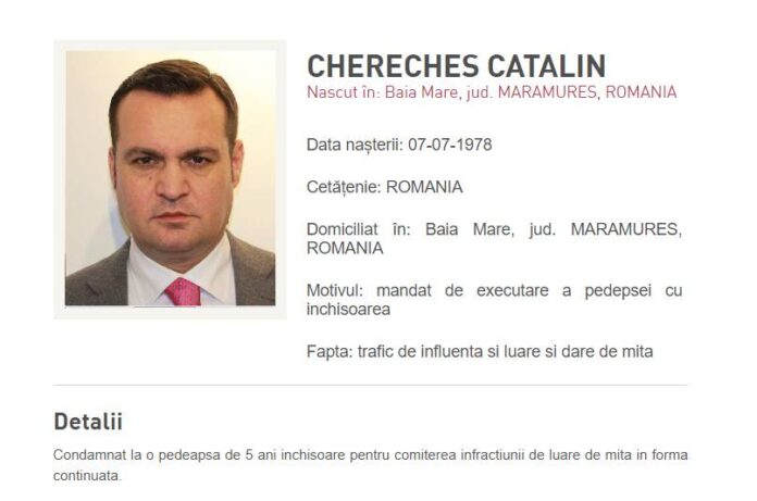 Primarul Cătălin Cherecheș a ieșit din țară cu actele unei rude