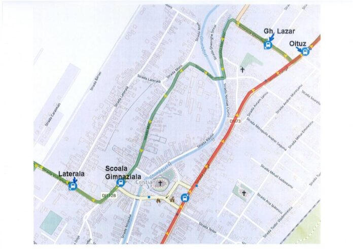 Trasee modificate pentru autobuzele de pe liniile metropolitane 110, Brașov - Cristian, și 120, Brașov - Vulcan