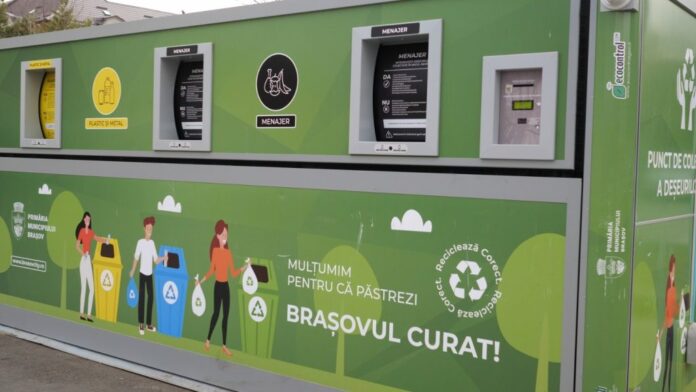 Toate platformele de deșeuri din Brașov vor beneficia de sisteme de colectare selectivă prin intermediul ecoinsulelor digitalizate