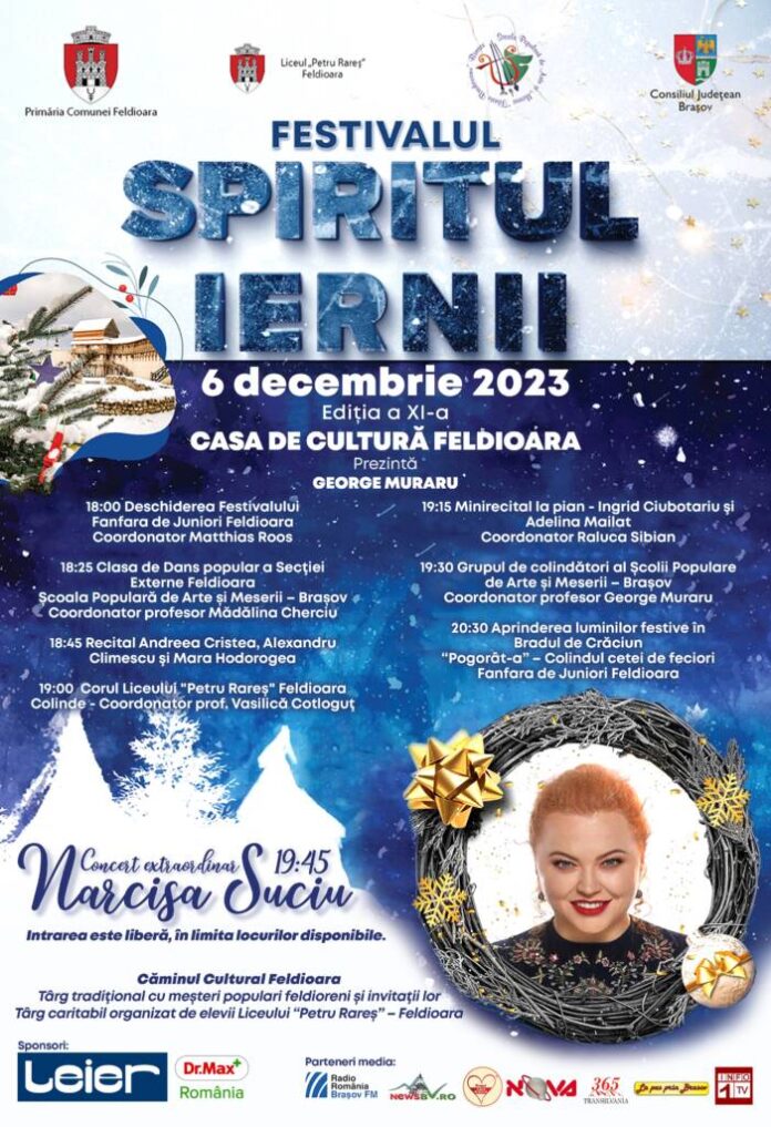 Festivalul “Spiritul Iernii”, ediţia a XI-a, la Feldioara