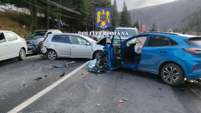 Accident cu 5 victime la Predeal