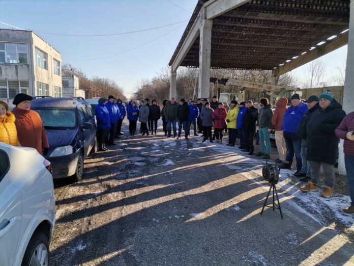 Protest al angajaților de la Fabrica de Pulberi din Făgăraș