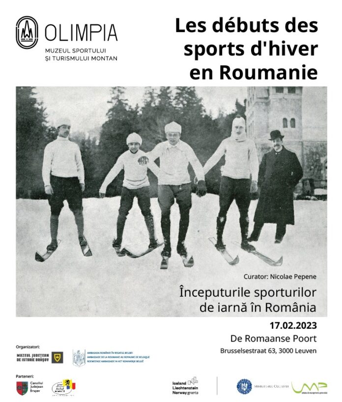 Expoziția „Începuturile Sporturilor de Iarnă în România”, la Leuven, Belgia