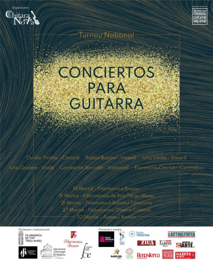 Martie este luna concertelor de chitară