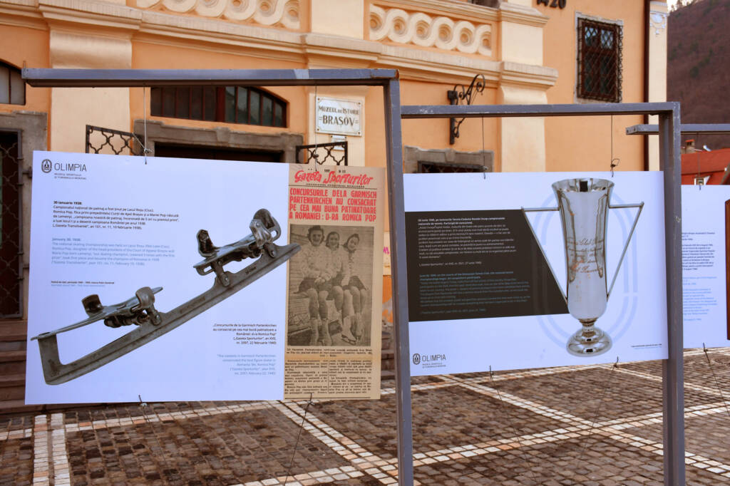 Expoziția ,,Olimpia – Muzeul Sportului și Turismului Montan”, în Piața Sfatului