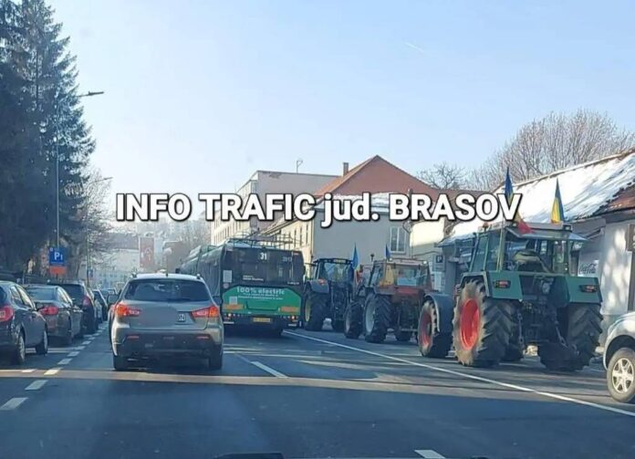 Trei zile de proteste cu tractoare