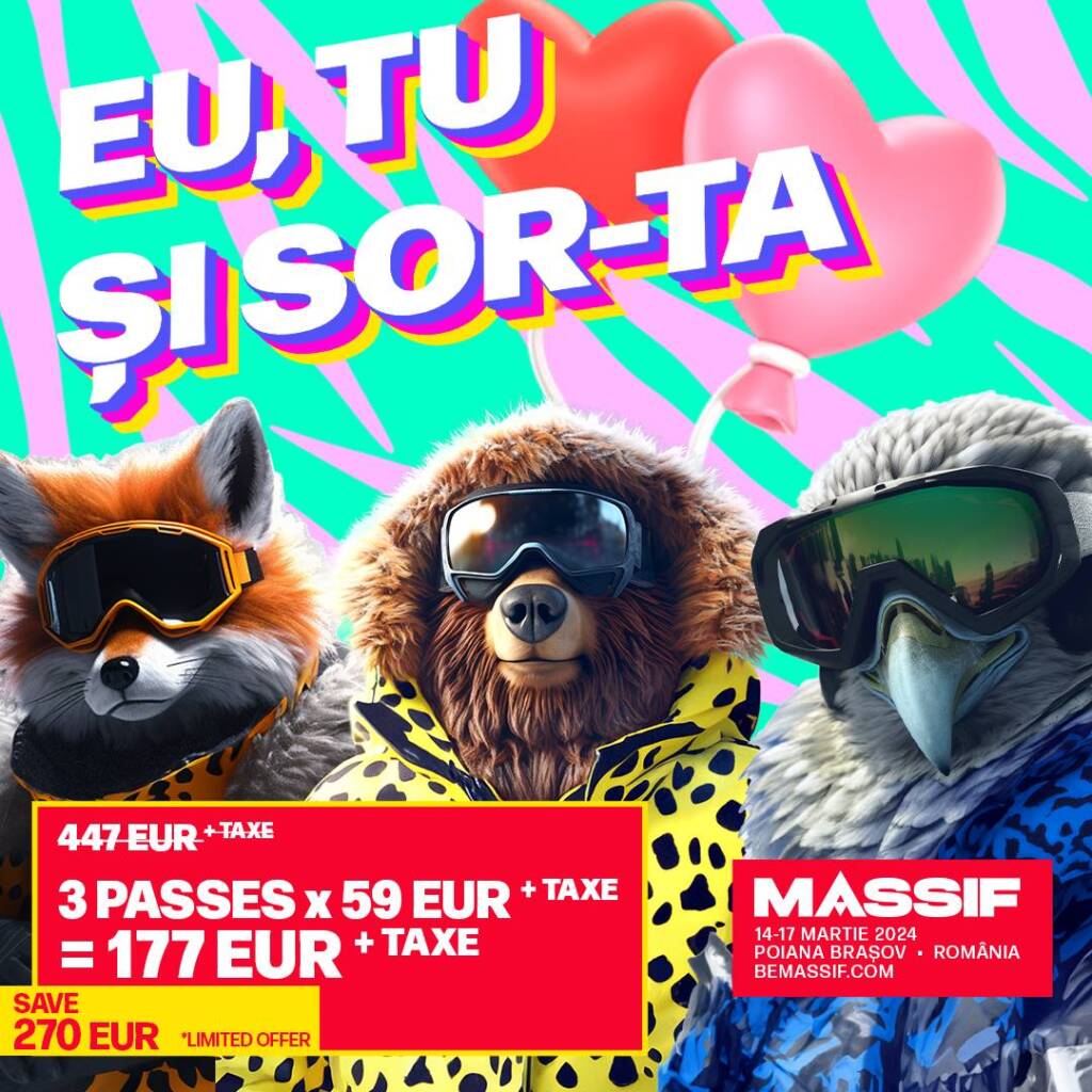Noi artiști anunțați la Massif
