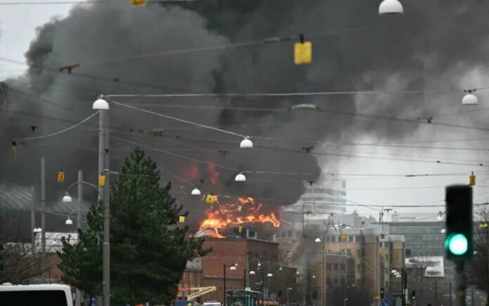 Cel mai mare parc de distracţii din Suedia, devastat de un incendiu