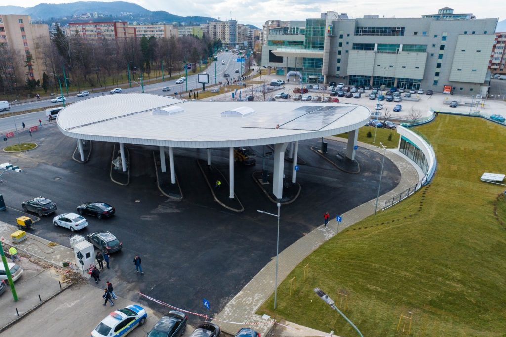 FOTO: Se deschide terminalul modern de transport urban Gara Brașov 
