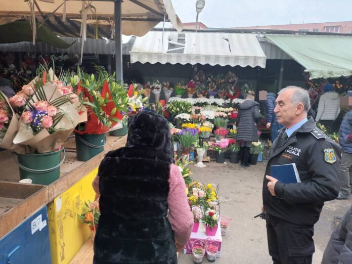 Săptămâna trecută, polițiștii locali au dat în Brașov amenzi în valoare de 226.360 lei și au confiscat sute de fire și buchete de flori