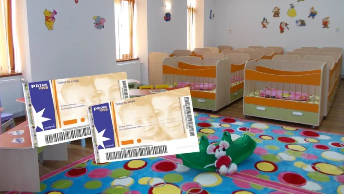 Din aprilie, tichetele de creșă ajung la 640 de lei