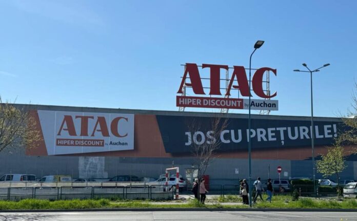 (P) S-a deschis hipermarketul discount ATAC, în locul Auchan Brașov Vest. Prețuri mici permanent la mii de produse!