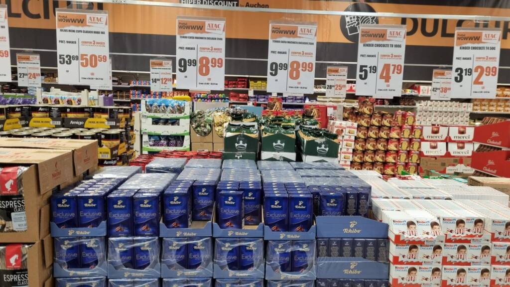 (P) S-a deschis hipermarketul discount ATAC, în locul Auchan Brașov Vest. Prețuri mici permanent la mii de produse! 