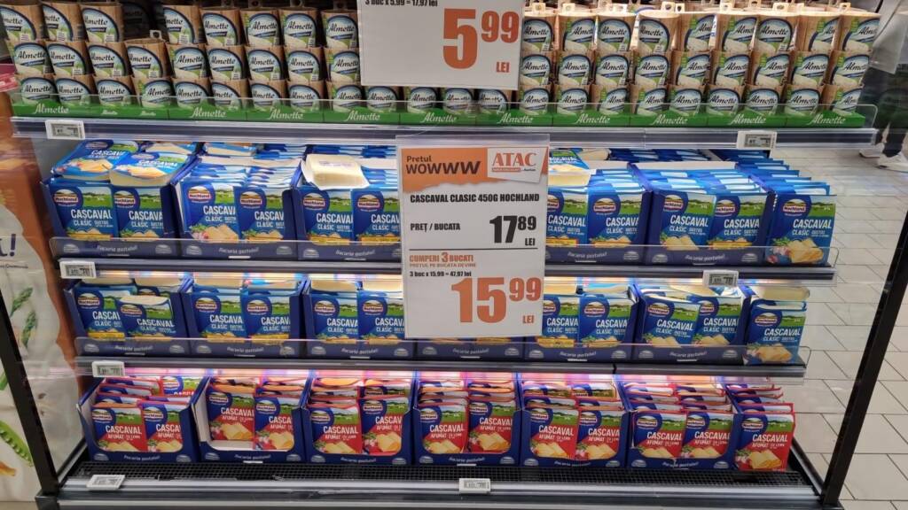 (P) S-a deschis hipermarketul discount ATAC, în locul Auchan Brașov Vest. Prețuri mici permanent la mii de produse! 