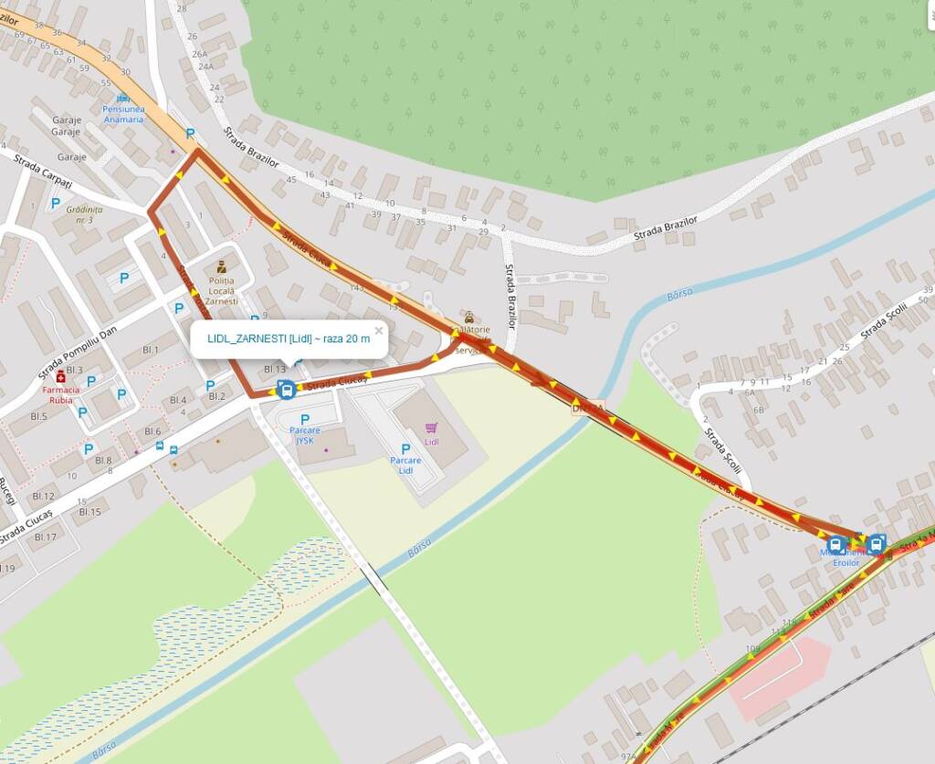 Circulația liniei 140, Brașov – Zărnești, se schimbă din cauza unor lucrări pe str. Celulozei din Zărnești