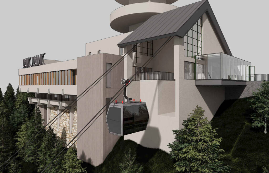 Ana Teleferic înlocuiește telecabina Tâmpa și reabilitează Restaurantul Panoramic