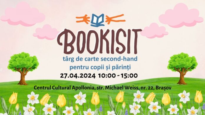 Târg de carte second-hand, la Brașov