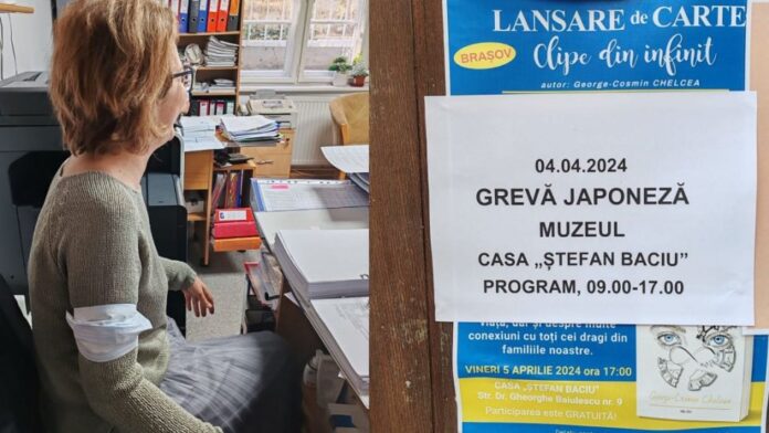 Grevă japoneză în muzeele din Brașov: 