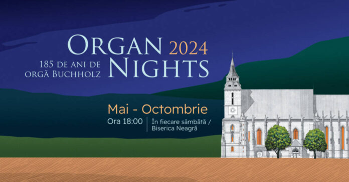 Încep concertele Organ Nights 2024 în Biserica Neagră
