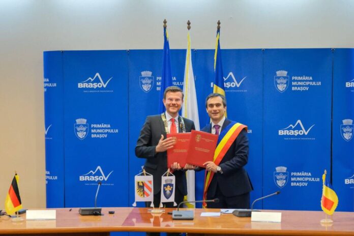 Brașovul s-a înfrățit cu Nürnberg