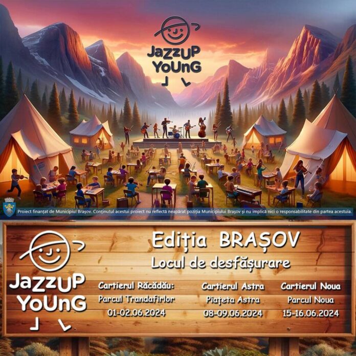 “JazzUP Young”, ateliere interactive și spectacole, pentru copii, în Brașov