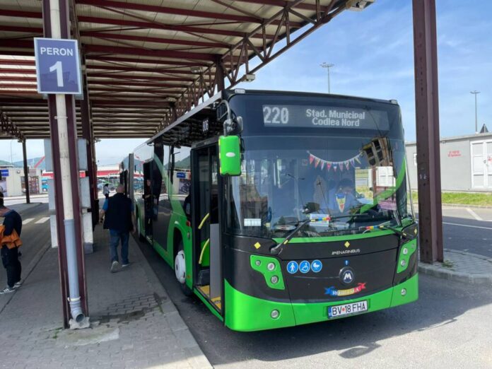 Modificări la traseele autobuzelor de pe liniile 220, Brașov – Codlea, și 131, Brașov – Romacril Râșnov
