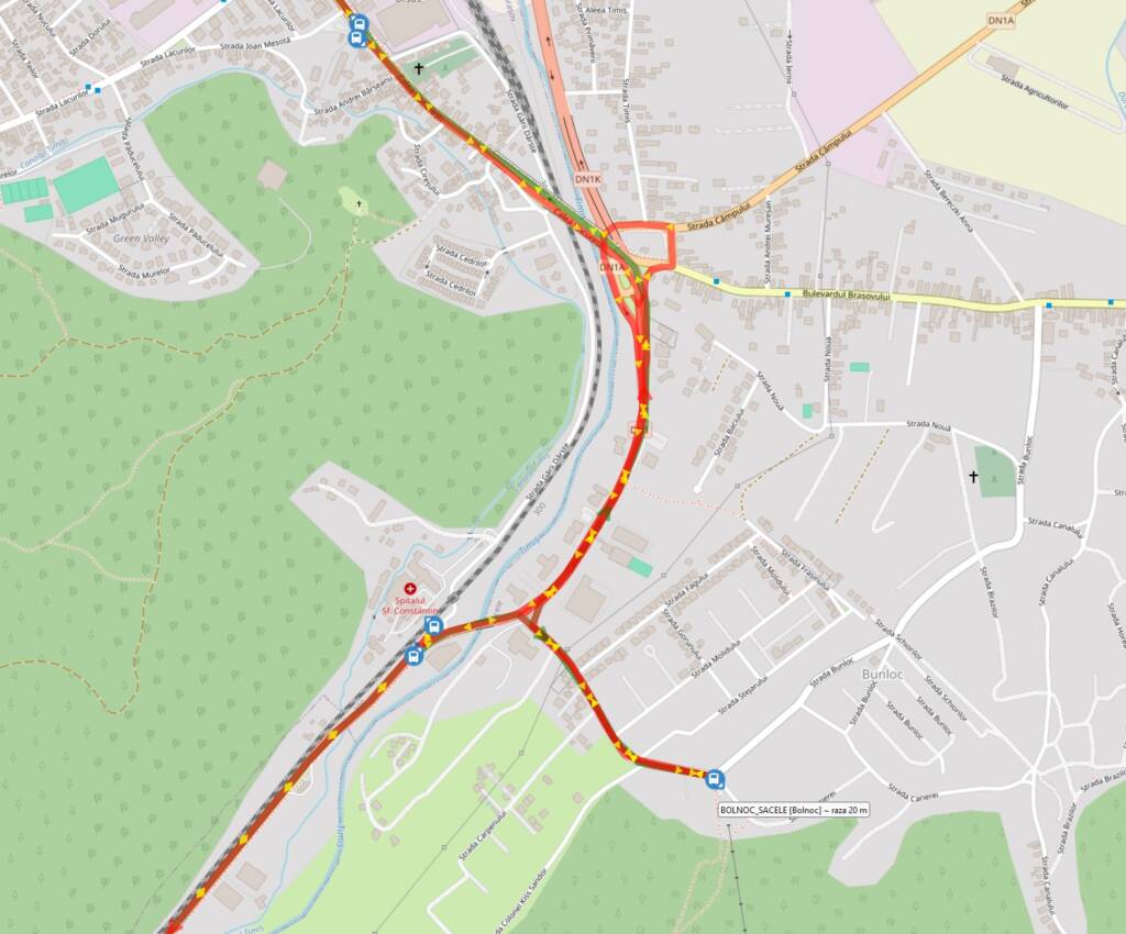 Se schimbă traseul și graficul de circulație la autobuzele 17B, Gara Brașov – Timișul de Jos