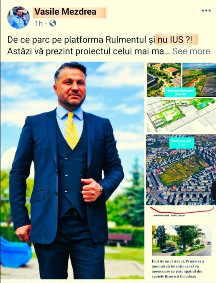 De ce este Scripcaru împotriva parcului IUS?