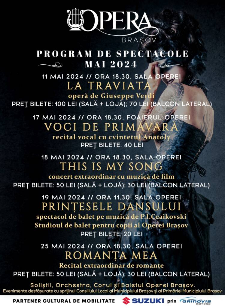 „La Traviata”, două spectacole sold-out, la Opera Brașov