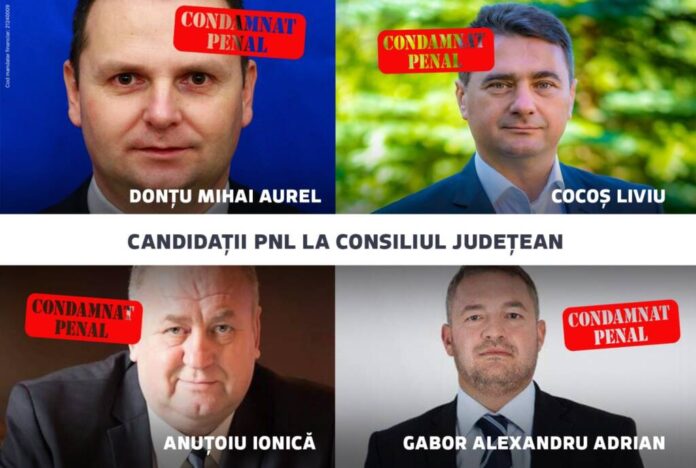 Record de condamnați penal definitiv pe lista PNL