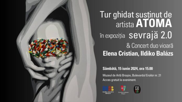 Tur ghidat cu ATOMA și concert duo vioară la Muzeul de Artă Brașov