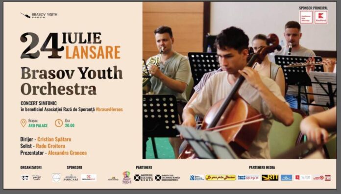 Orchestra de tineret a Brașovului susține ”concertul cel mare” la Hotelul ARO Palace