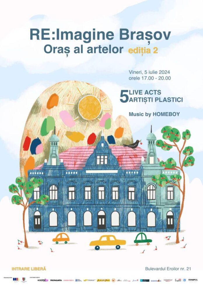 „Re:Imagine Brașov – Oraș al artelor, Ediția 2”, un oraș al artelor reimaginat de artiști contemporani, la Muzeul de Artă Brașov