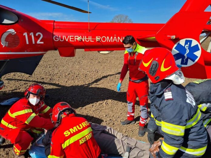 Accident cu 4 autovehicule și 3 victime, lângă Brașov.